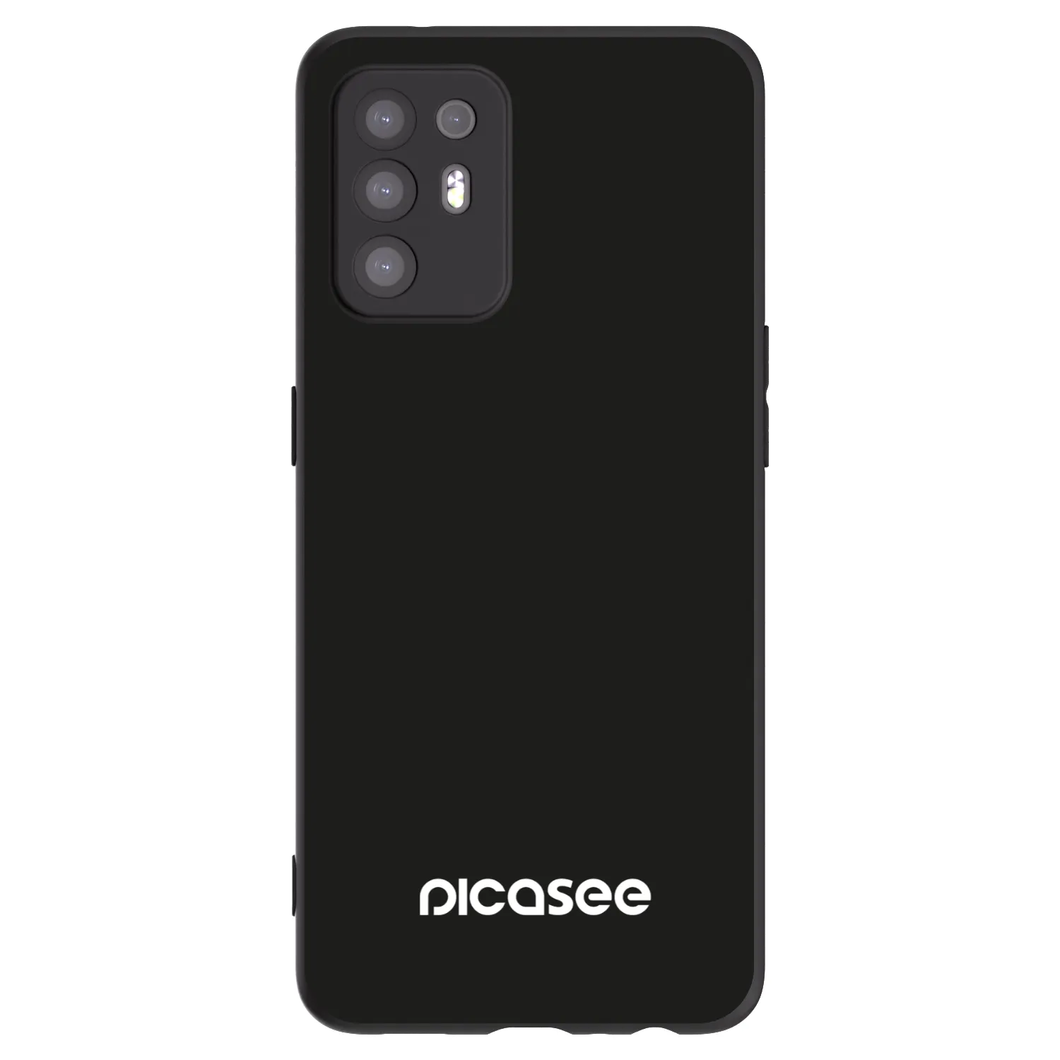 Picasee silikonski črni ovitek za OPPO A94 5G - Picasee