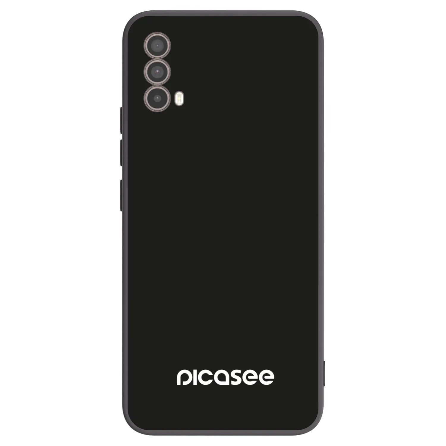 Picasee silikonski črni ovitek za Motorola Moto E40 - Picasee