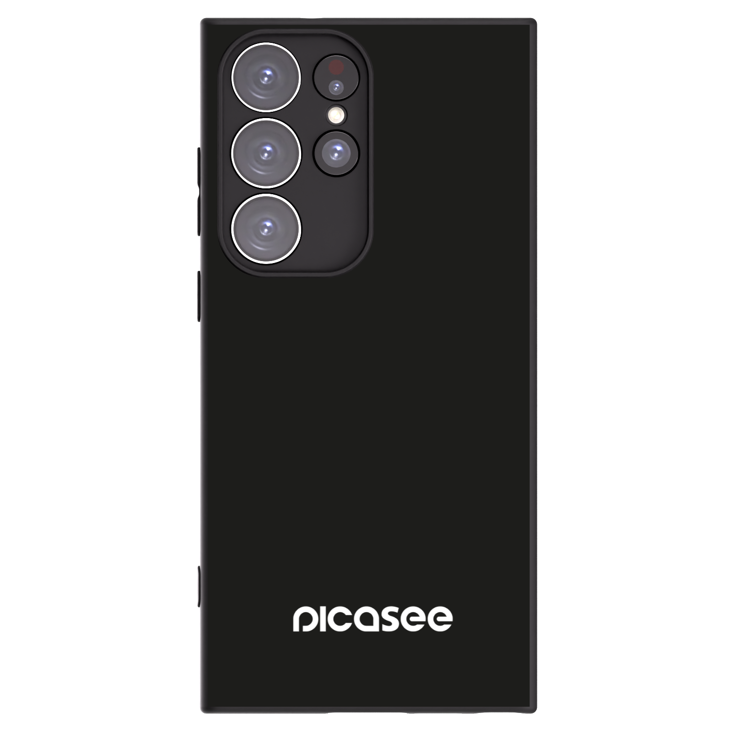 Picasee silikonski črni ovitek za Samsung Galaxy S23 Ultra 5G - Picasee