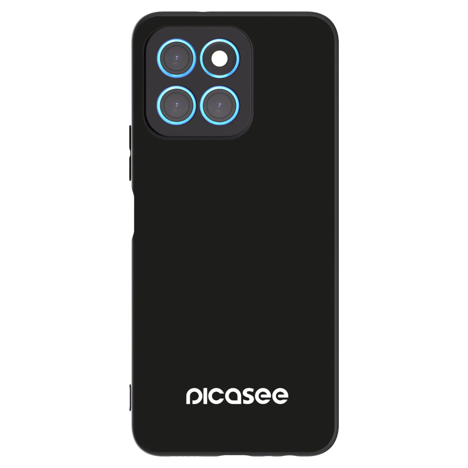 Picasee silikonski črni ovitek za Honor X6 - Picasee