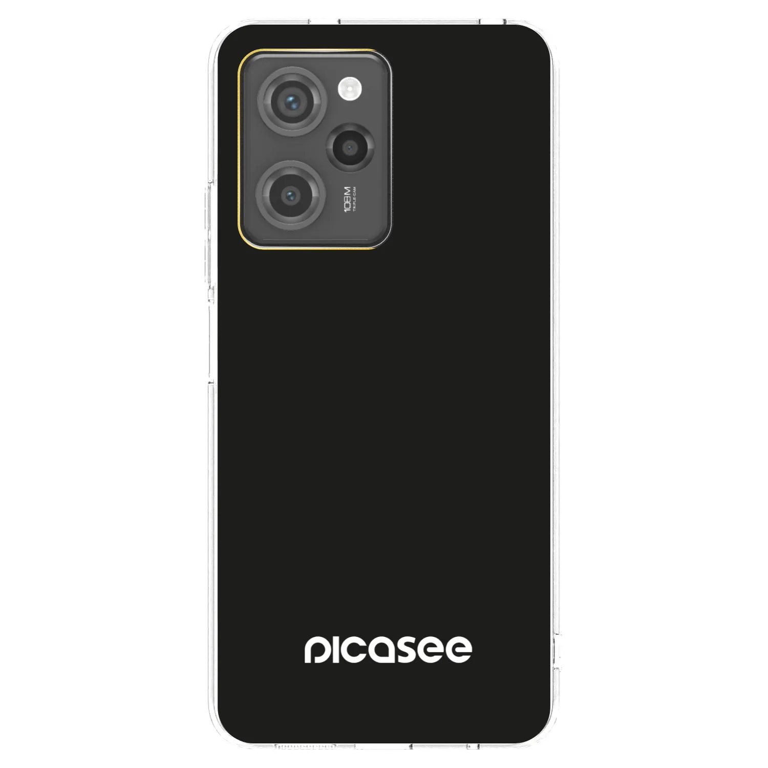 Picasee silikonski črni ovitek za Xiaomi Poco X5 Pro - Picasee