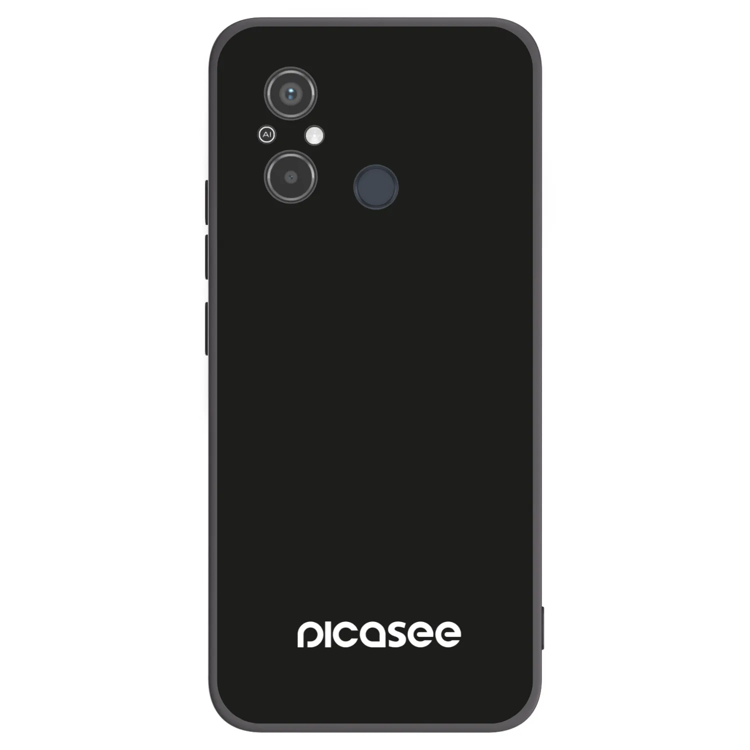 Picasee silikonski črni ovitek za Xiaomi Redmi 12C - Picasee