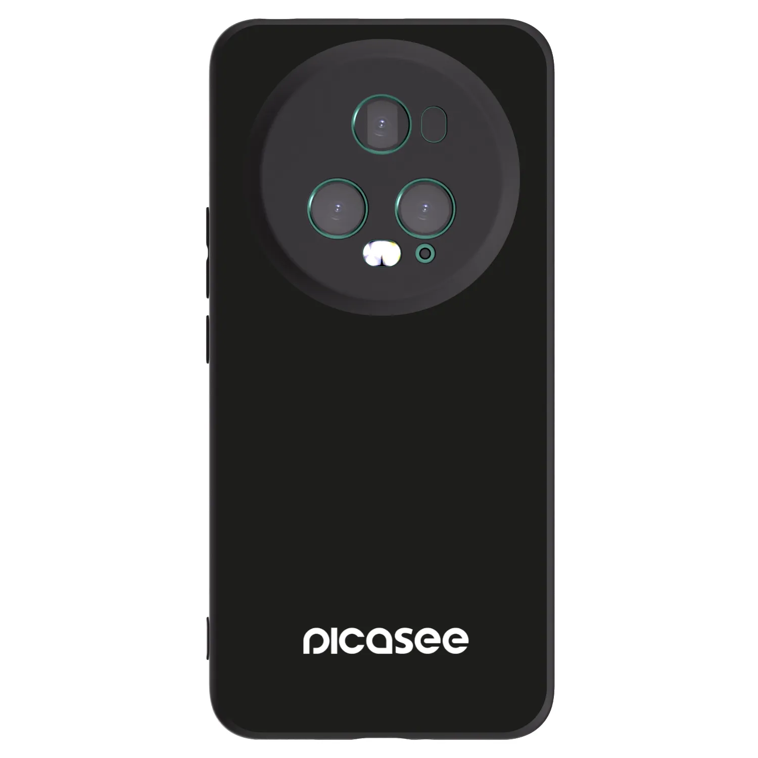 Picasee silikonski črni ovitek za Honor Magic5 Pro - Picasee