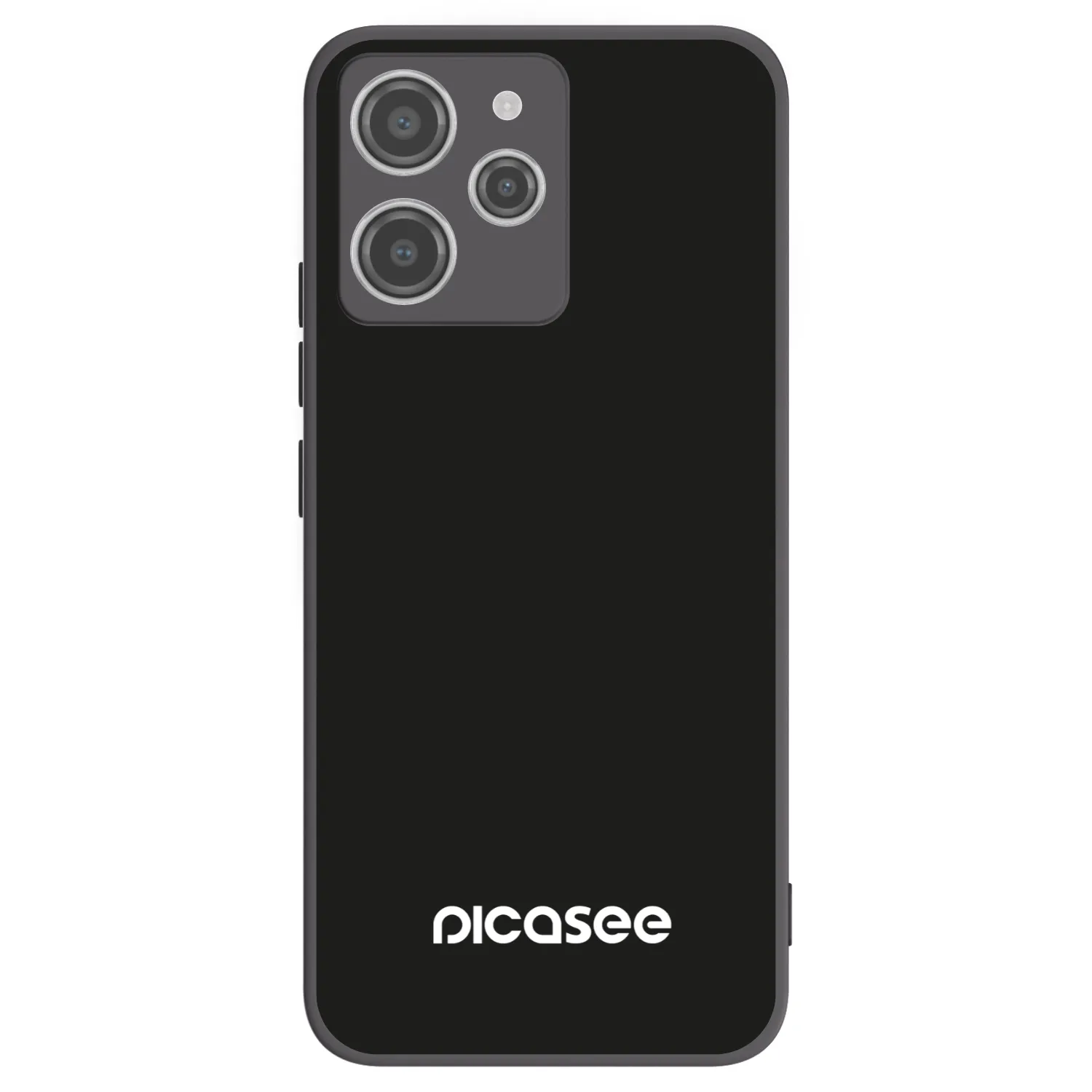 Picasee silikonski črni ovitek za Xiaomi Redmi 12 4G - Picasee