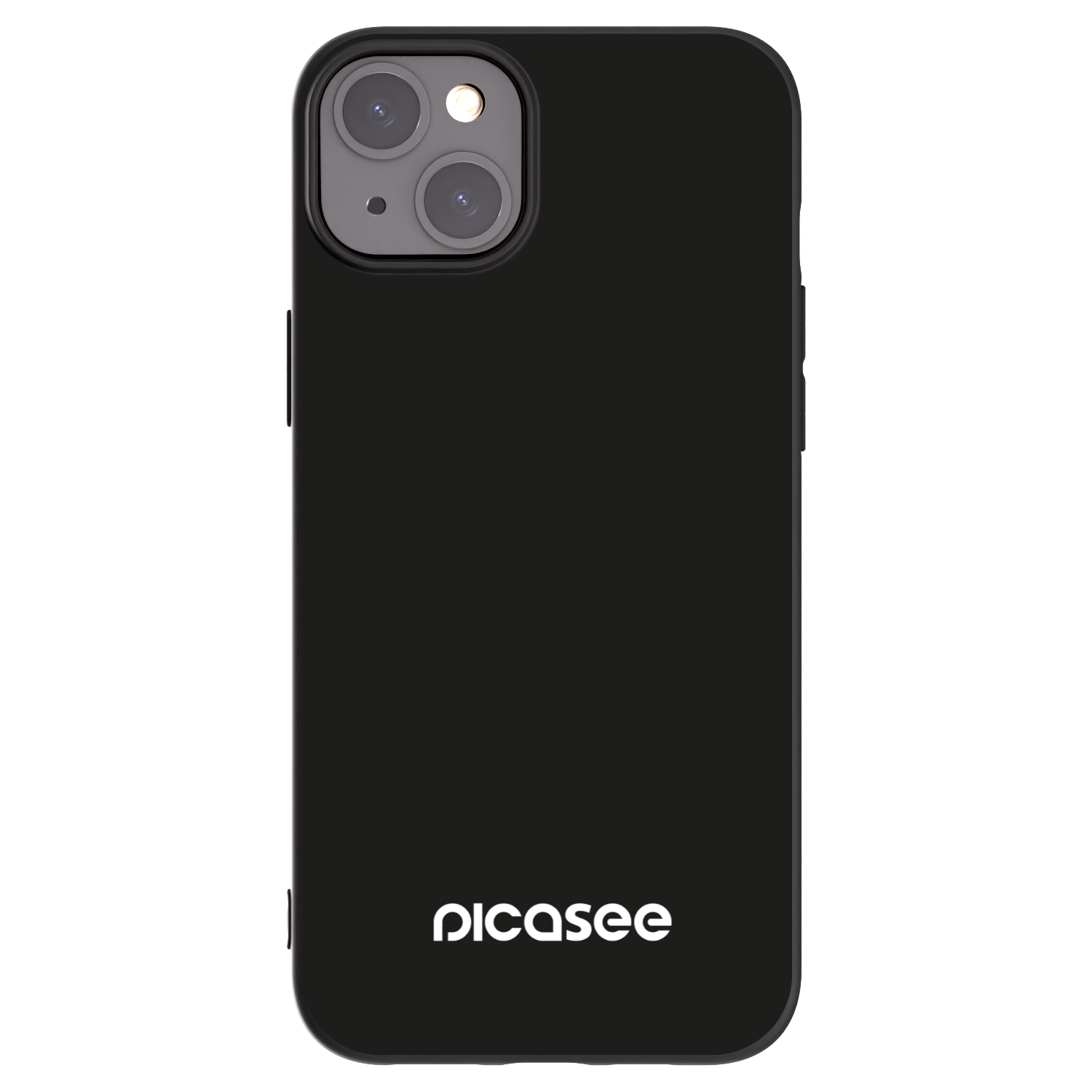 Picasee silikonski črni ovitek za Apple iPhone 15 Plus - Picasee