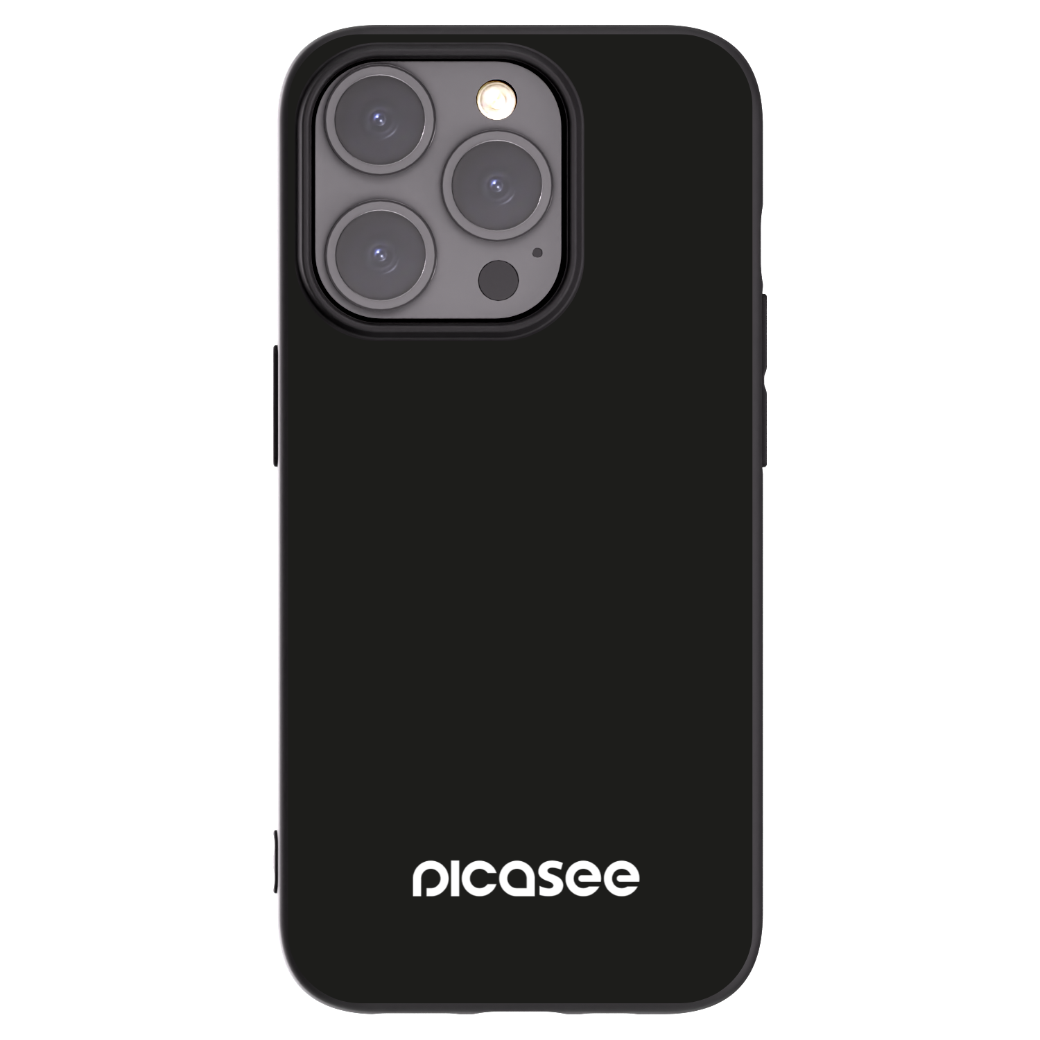 Picasee silikonski črni ovitek za Apple iPhone 15 Pro - Picasee