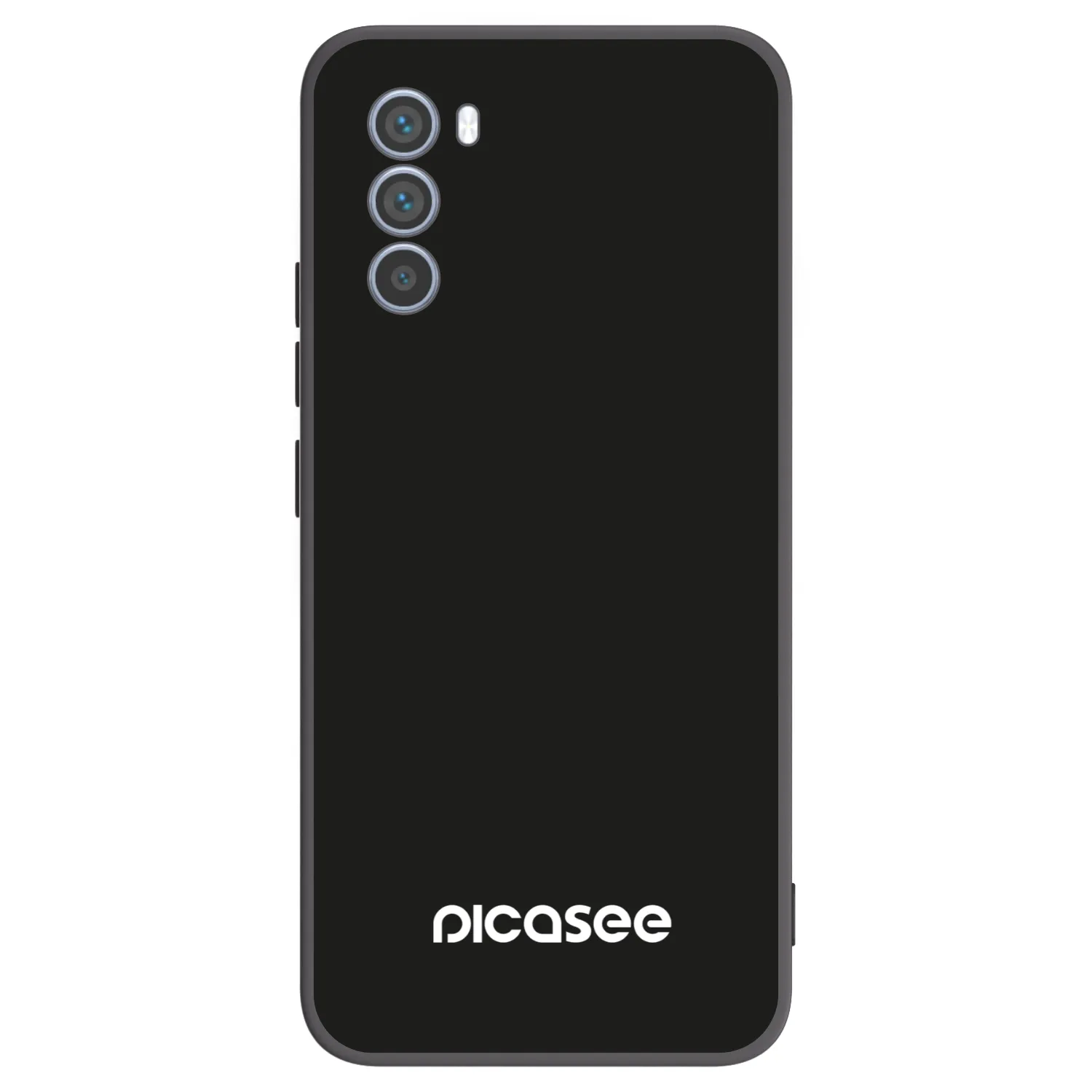 Picasee silikonski črni ovitek za Motorola Moto G62 - Picasee