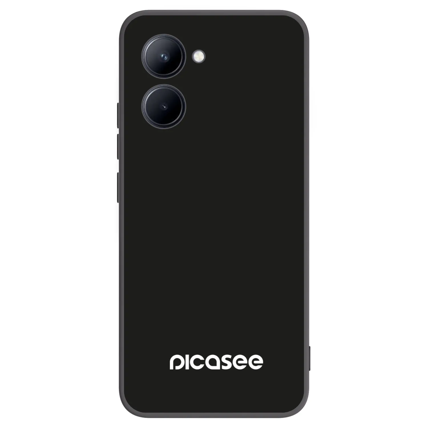 Picasee silikonski črni ovitek za Realme C33 (2023) - Picasee