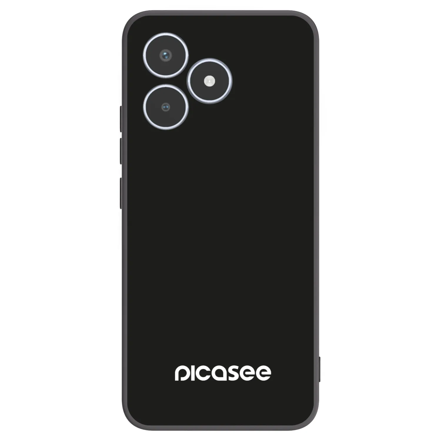Picasee silikonski črni ovitek za Realme C53 - Picasee