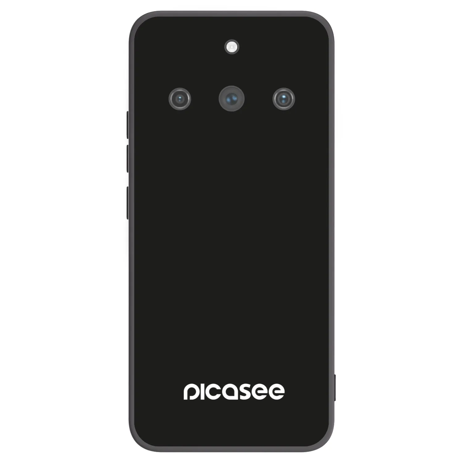 Picasee silikonski črni ovitek za Realme 11 Pro+ - Picasee
