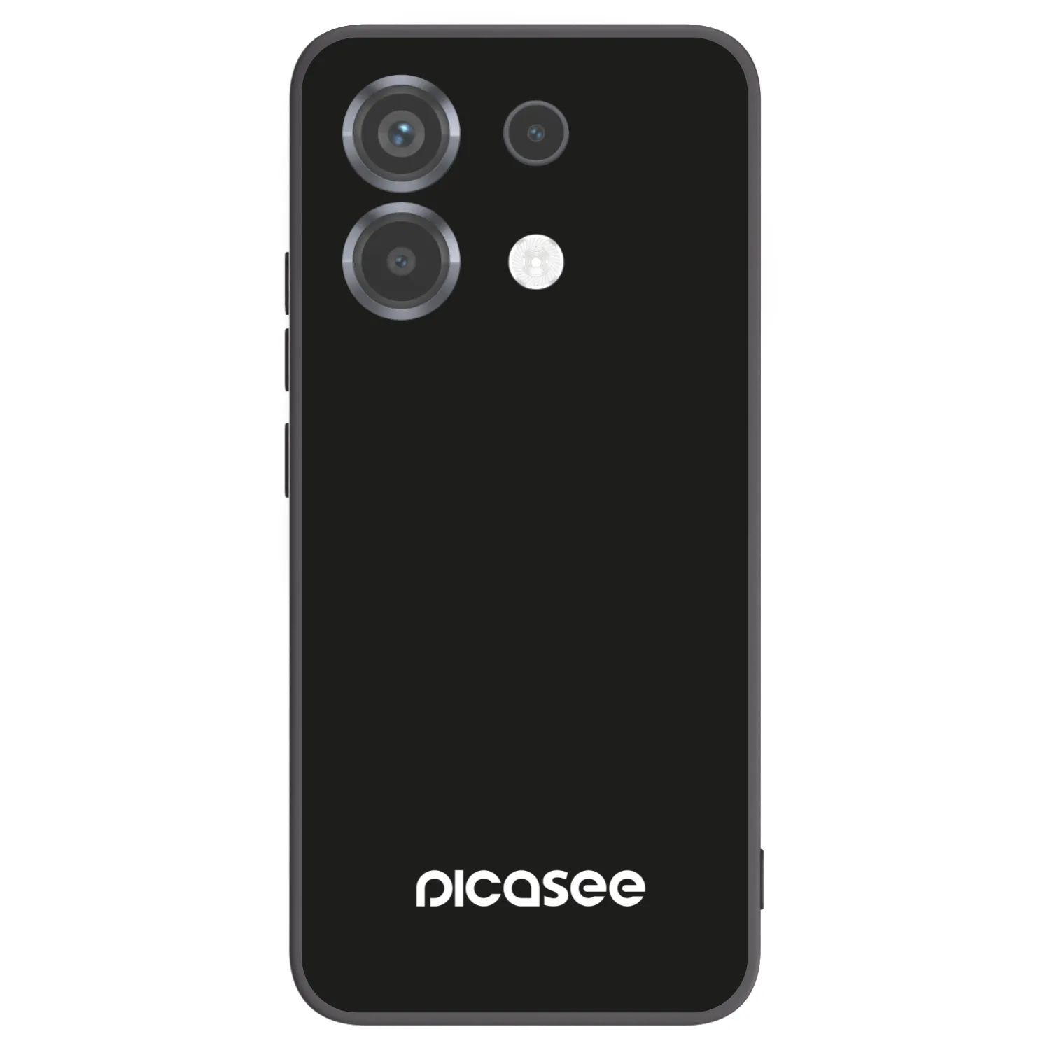 Picasee silikonski črni ovitek za Xiaomi Poco X6 - Picasee