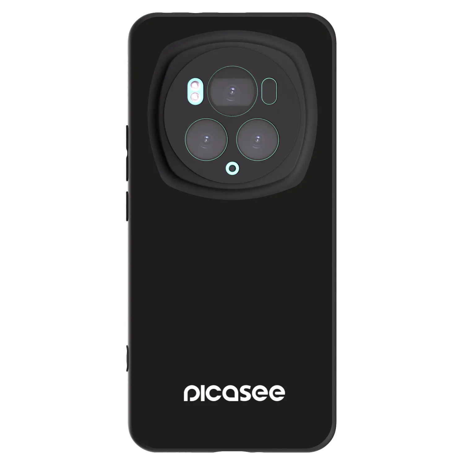 Picasee silikonski črni ovitek za Honor Magic6 Pro - Picasee
