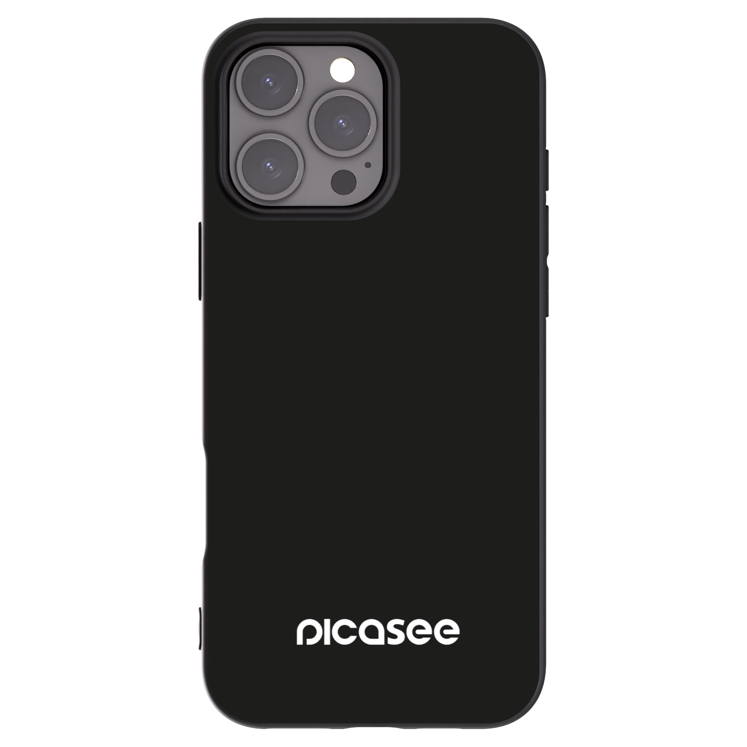 Picasee silikonski črni ovitek za Apple iPhone 16 Pro Max - Picasee