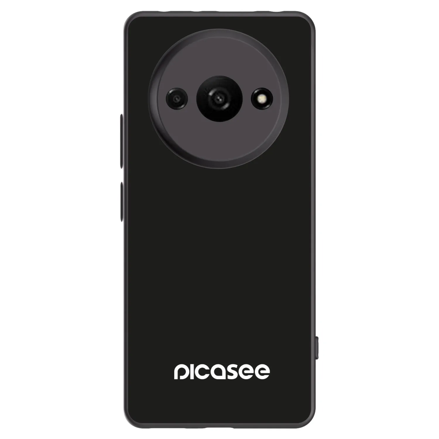 Picasee silikonski črni ovitek za Xiaomi Redmi A3 - Picasee