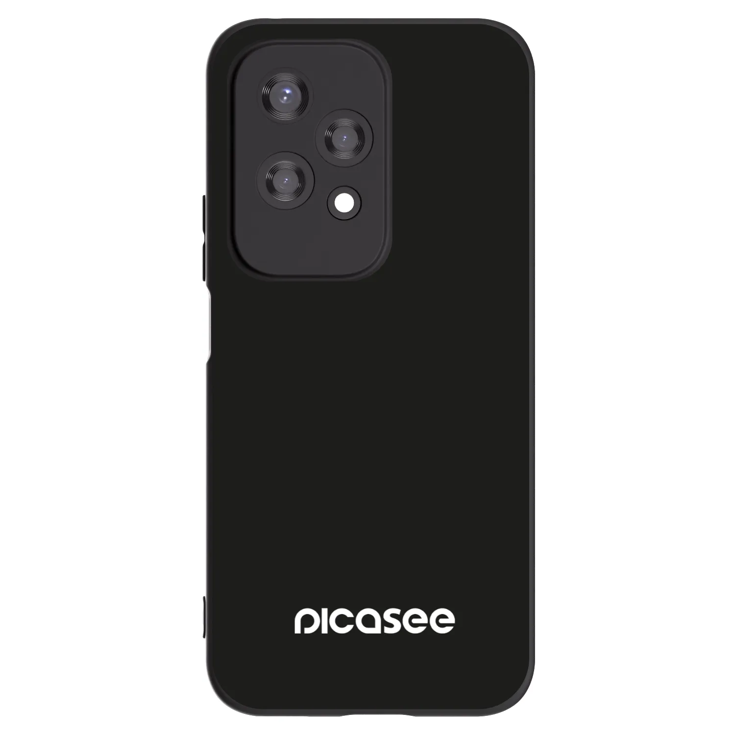 Picasee silikonski črni ovitek za Honor 200 Lite - Picasee