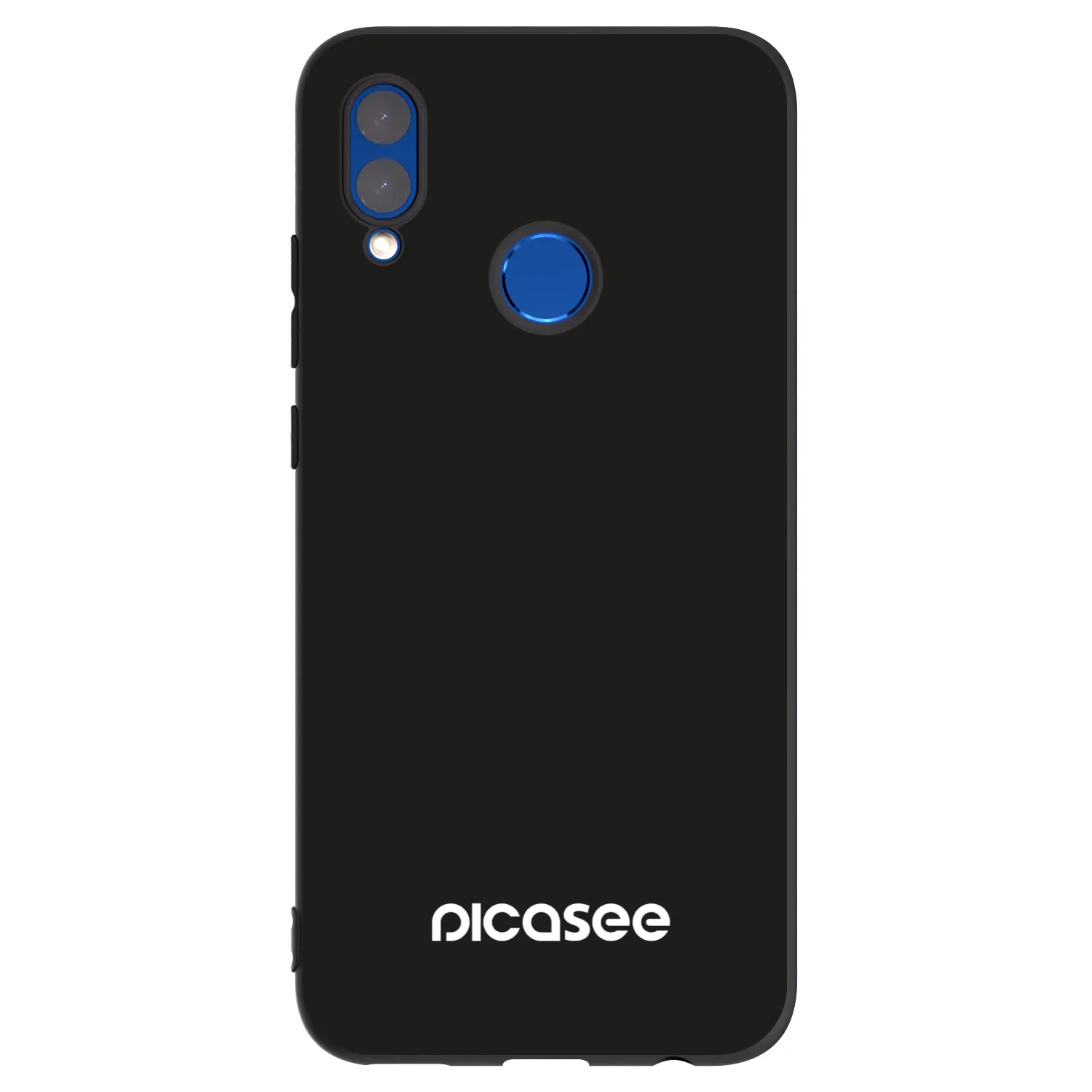 Picasee silikonski črni ovitek za Honor 10 Lite - Picasee