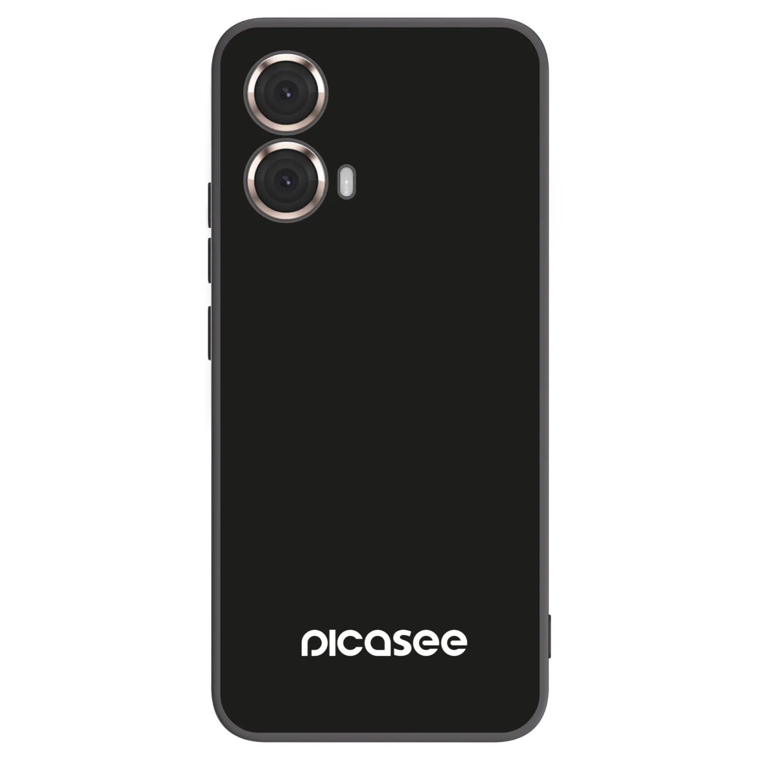 Picasee silikonski črni ovitek za Motorola Moto G85 - Picasee