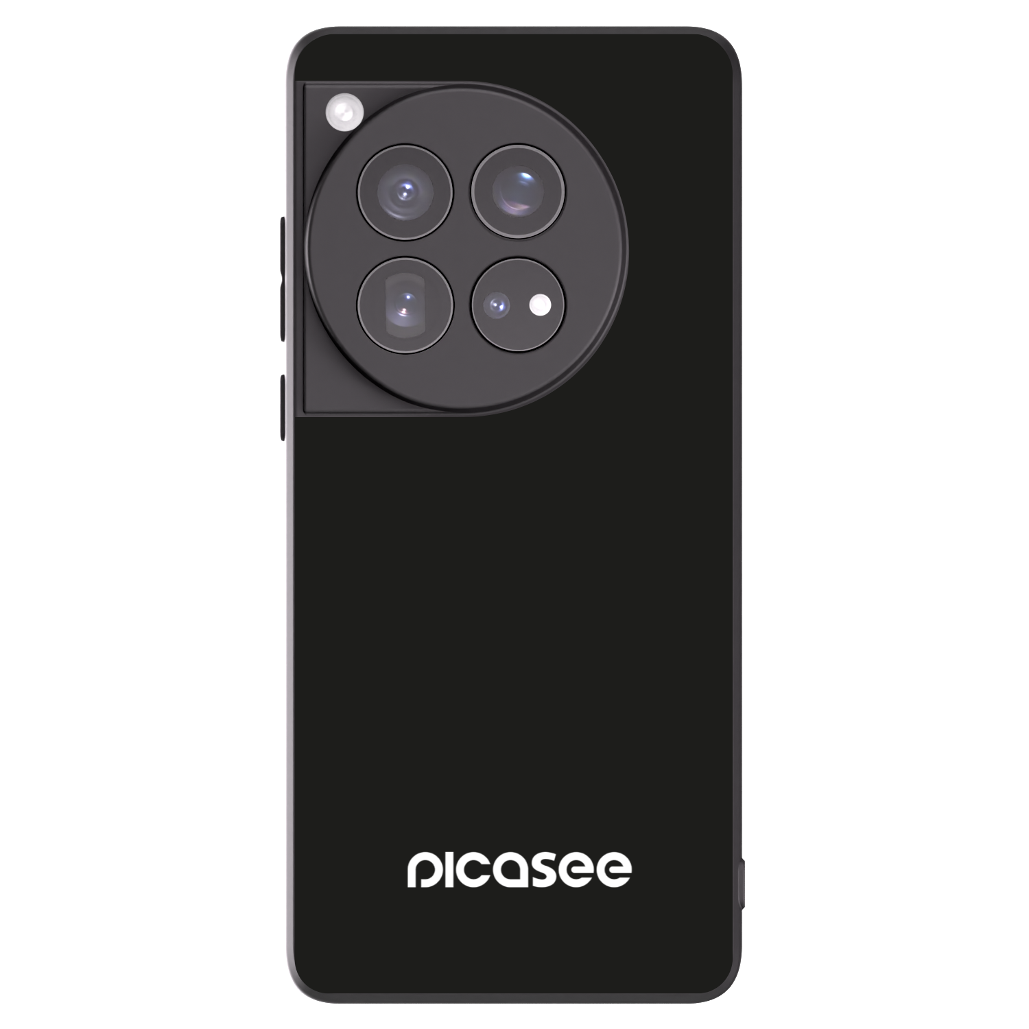 Picasee silikonski črni ovitek za OnePlus 12 5G - Picasee