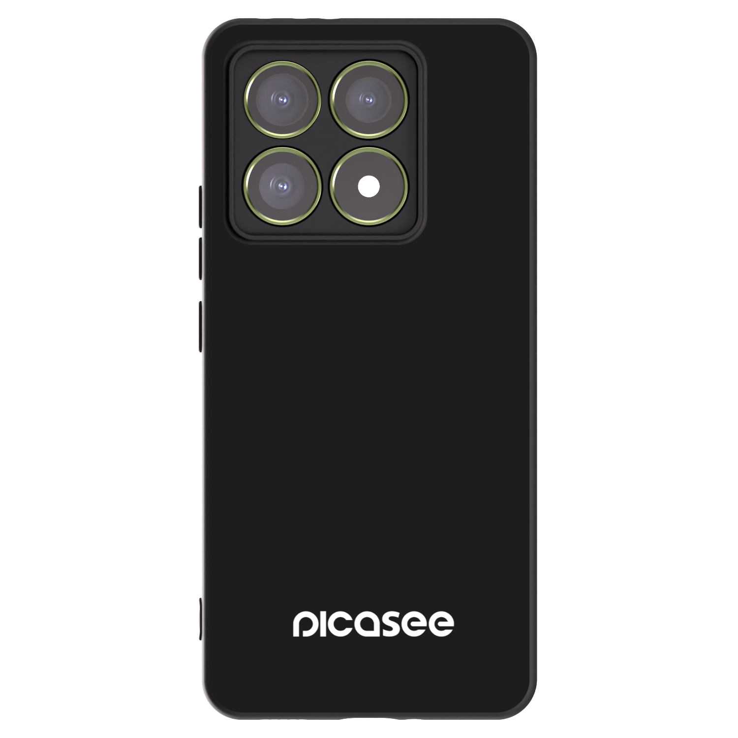 Picasee silikonski črni ovitek za Xiaomi 14T - Picasee
