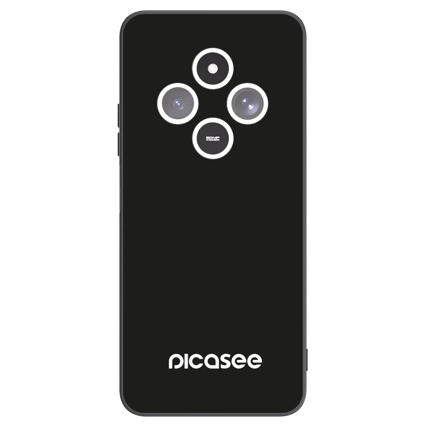Picasee silikonski črni ovitek za Xiaomi Redmi 14C - Picasee