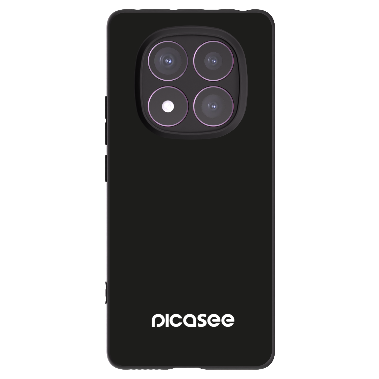 Picasee silikonski črni ovitek za Xiaomi Redmi Note 14 Pro 4G - Picasee