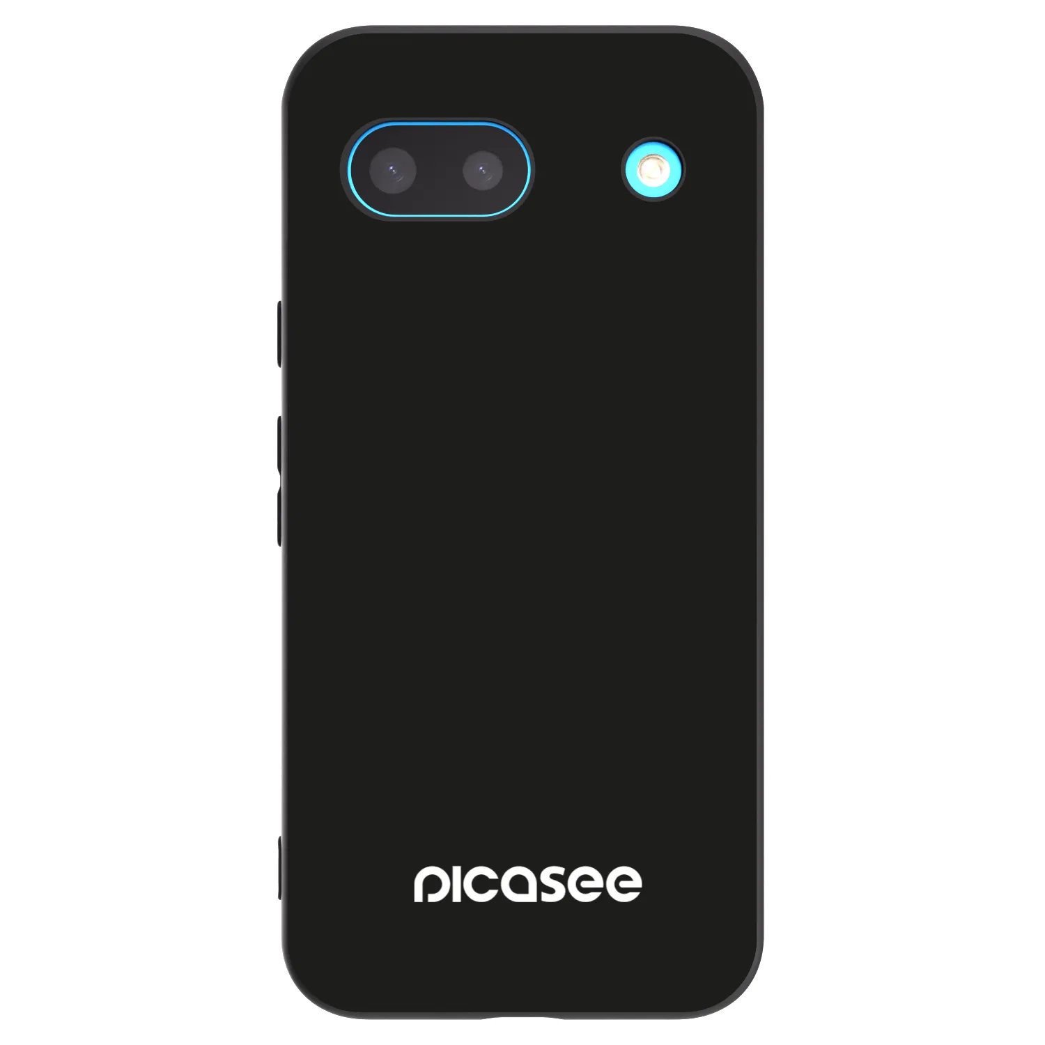 Picasee silikonski črni ovitek za Google Pixel 8a - Picasee