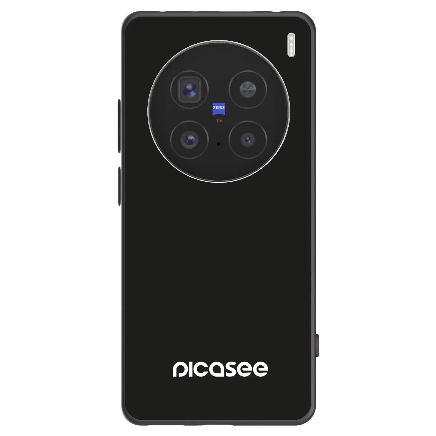 Picasee silikonski črni ovitek za Vivo X200 Pro - Picasee