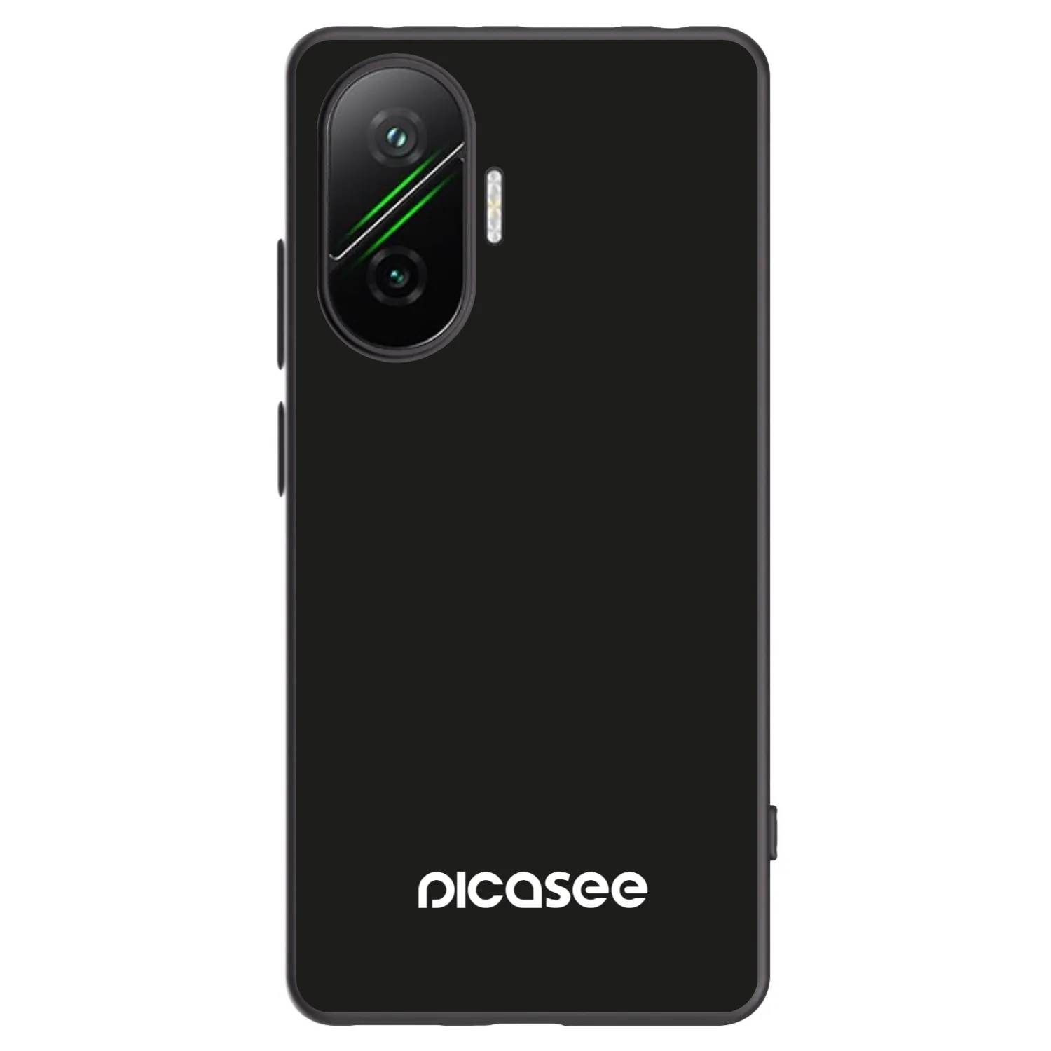 Picasee silikonski črni ovitek za Xiaomi Poco F7 Pro 5G - Picasee