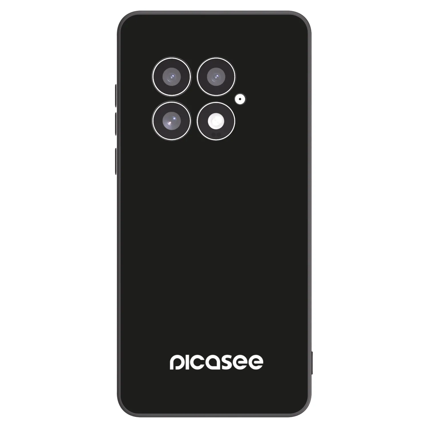 Picasee silikonski črni ovitek za OnePlus 13 5G - Picasee