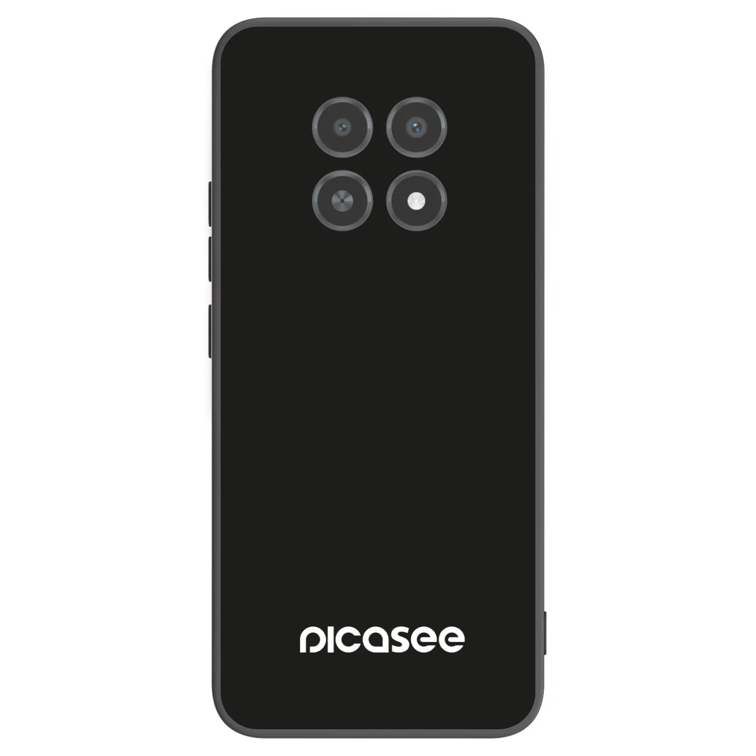 Picasee silikonski črni ovitek za Realme 12X - Picasee