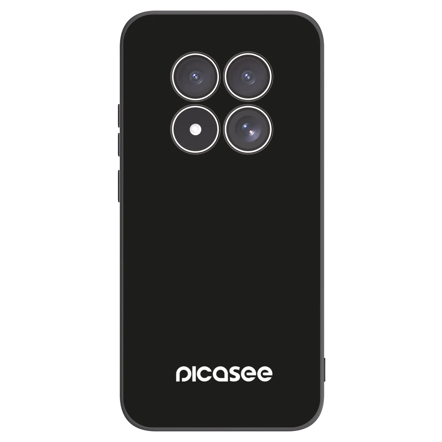 Picasee silikonski črni ovitek za Xiaomi Redmi Note 15 Pro 4G - Picasee