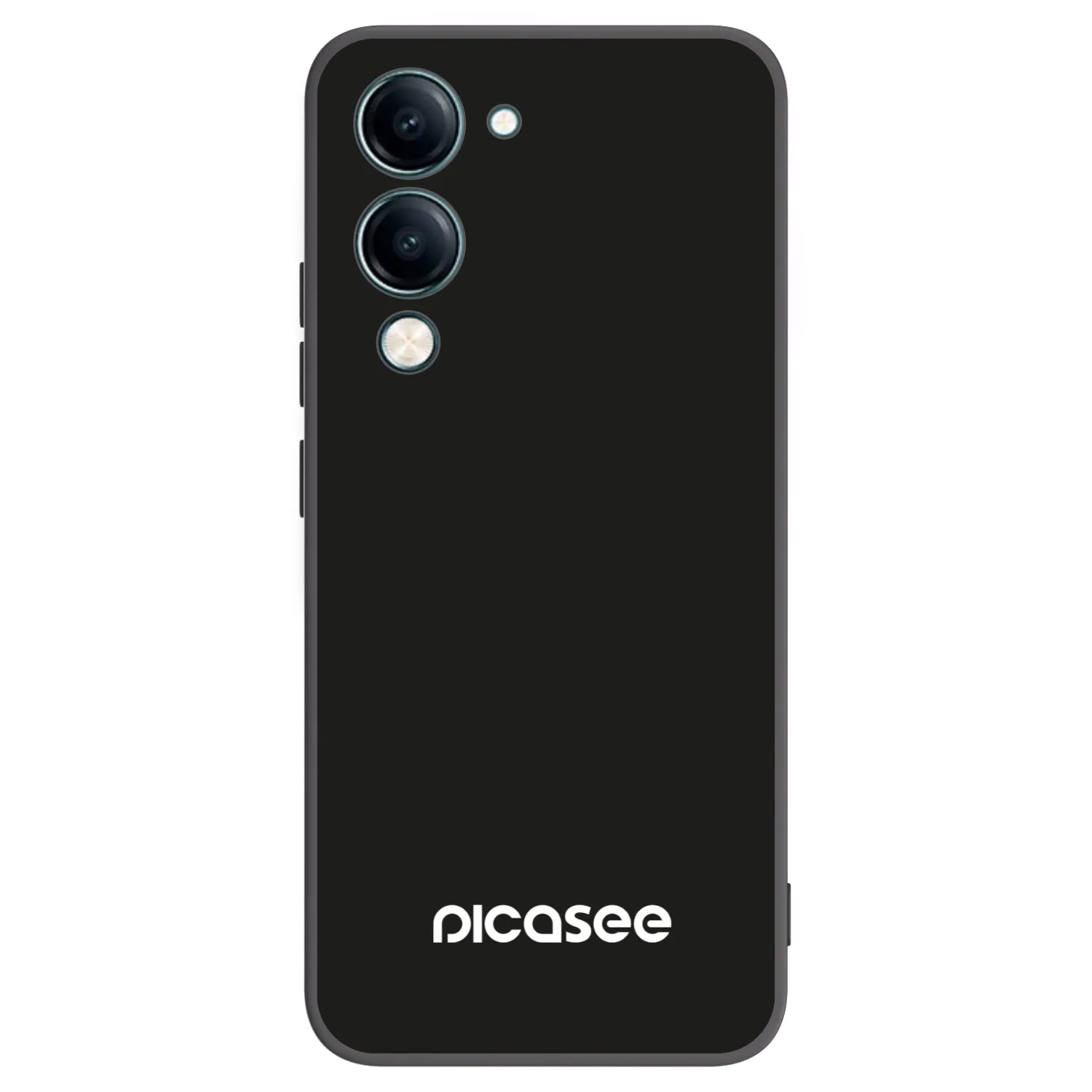 Picasee silikonski črni ovitek za Vivo Y29s 5G - Picasee