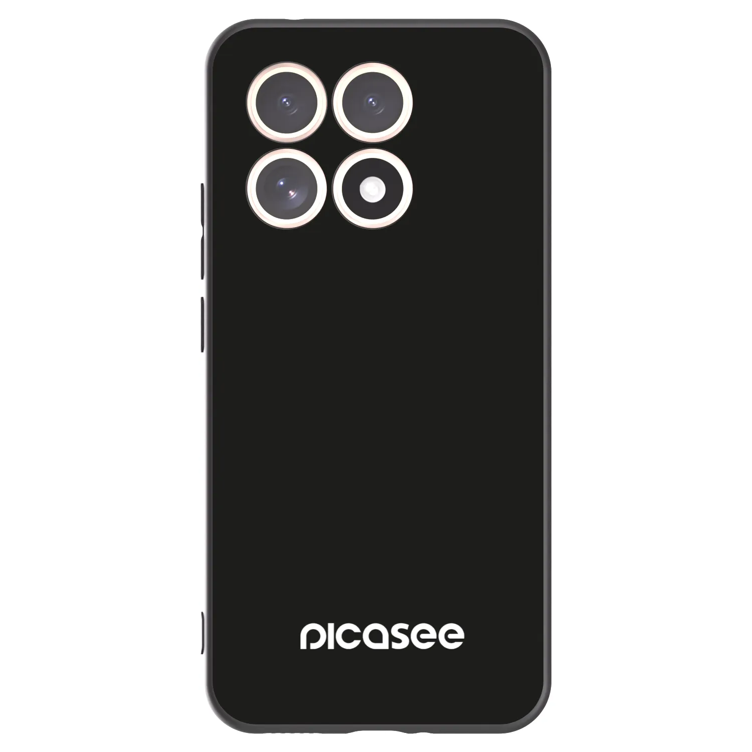Picasee silikonski črni ovitek za Xiaomi 15T - Picasee