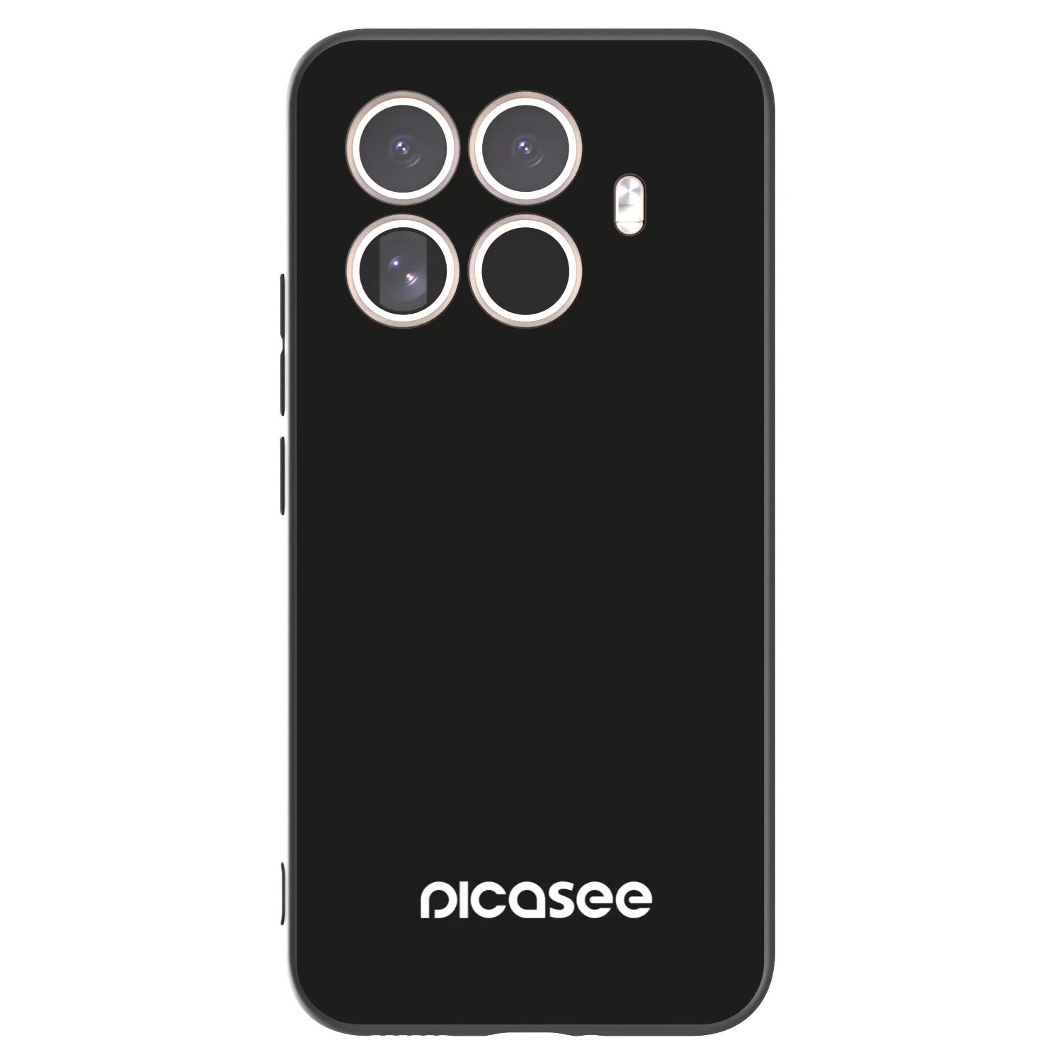 Picasee silikonski črni ovitek za Xiaomi 15T Pro - Picasee