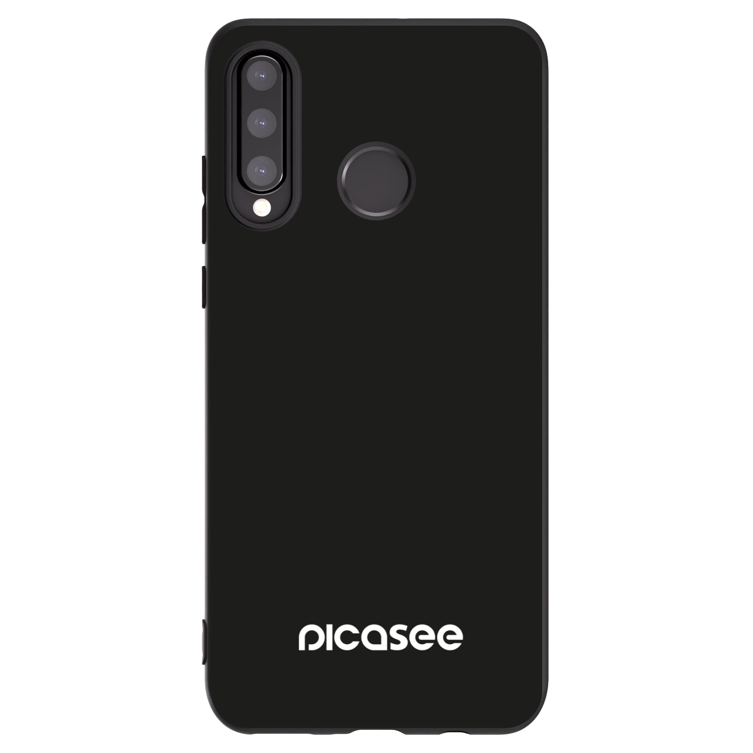 Picasee silikonski črni ovitek za Huawei P30 Lite - Picasee