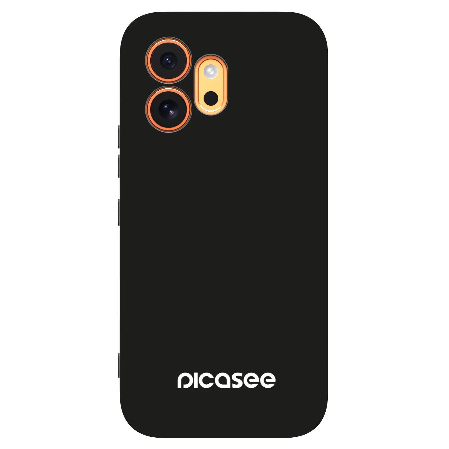 Picasee silikonski črni ovitek za Honor 600 - Picasee