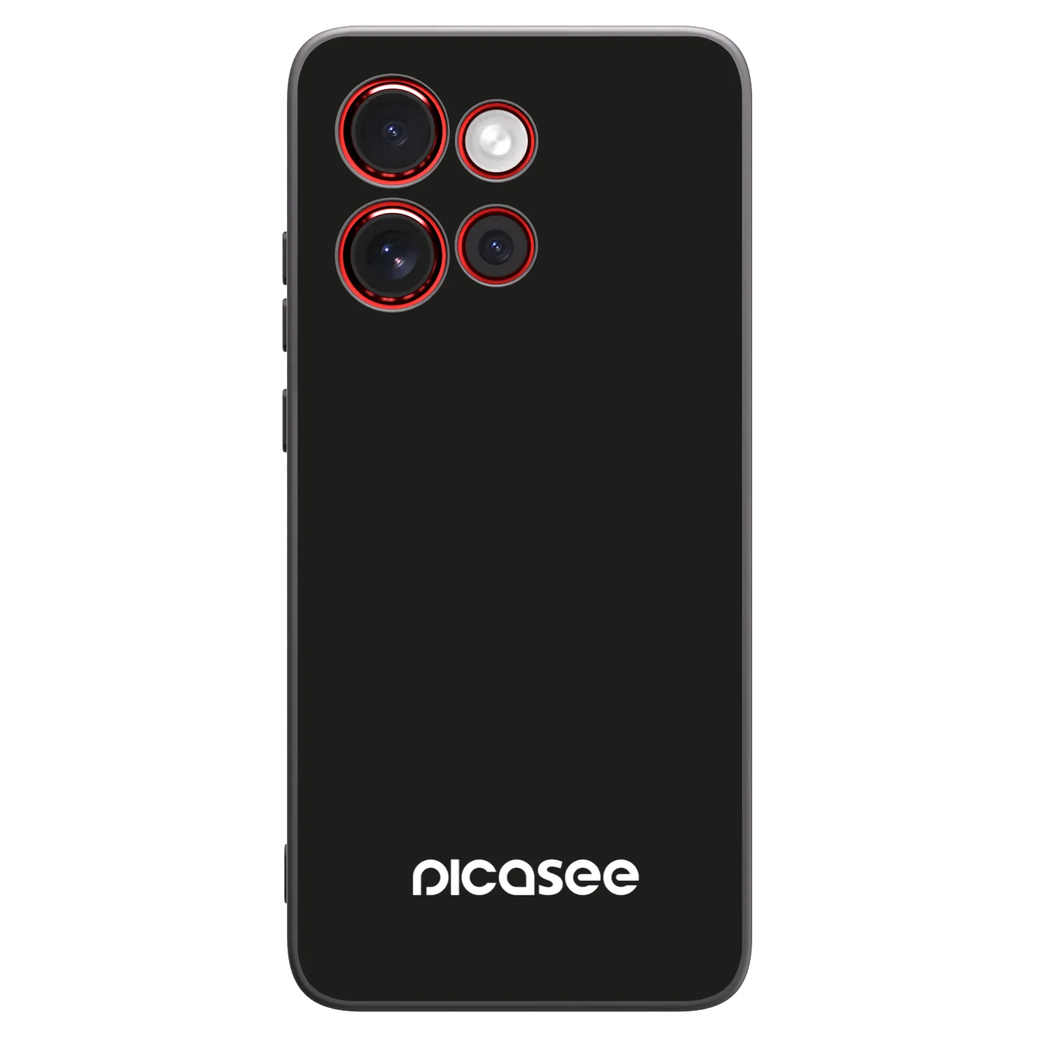 Picasee silikonski črni ovitek za Motorola Edge 60 Neo 5G - Picasee