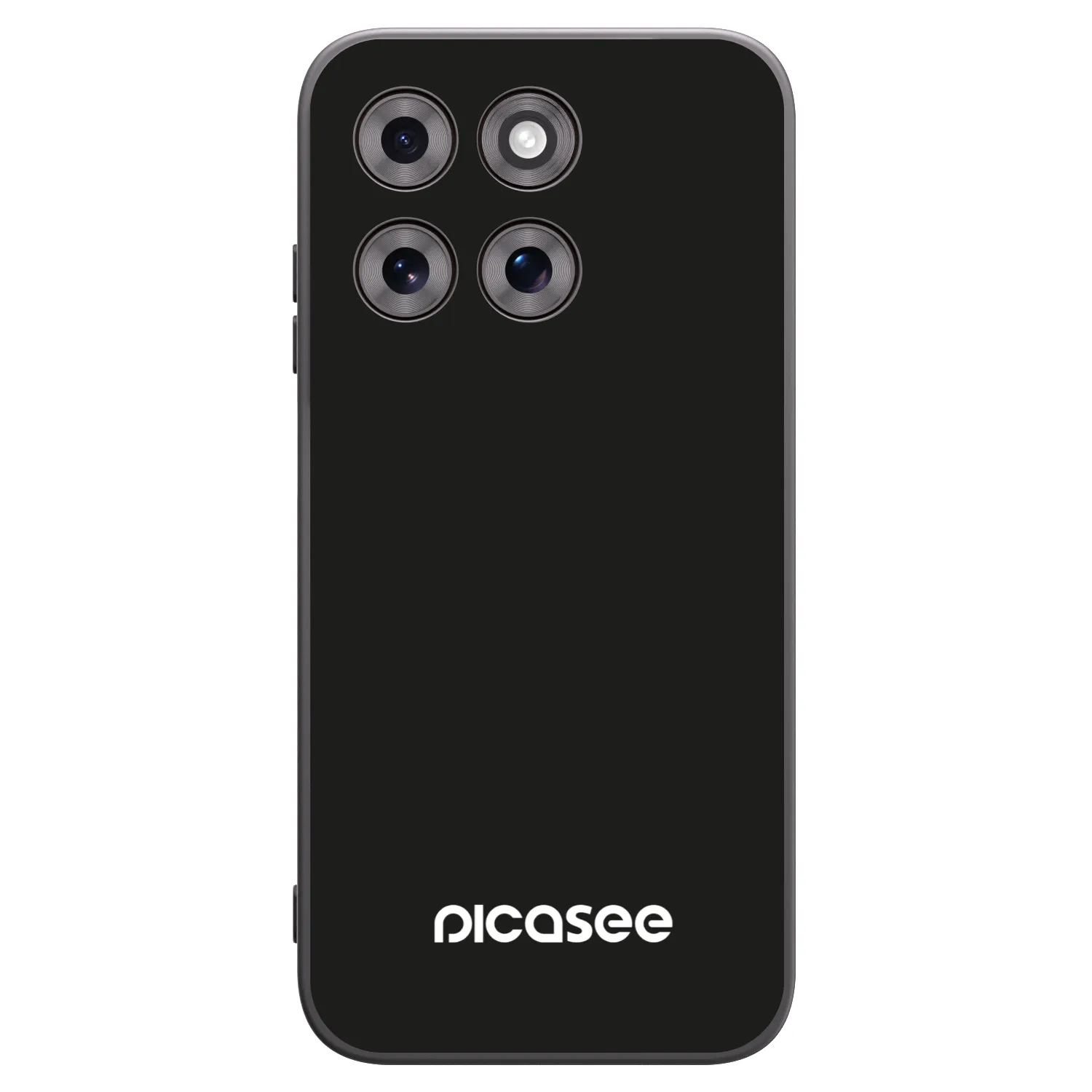 Picasee silikonski črni ovitek za Motorola Moto G77 - Picasee