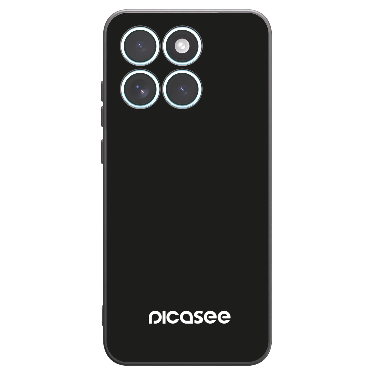 Picasee silikonski črni ovitek za Motorola Edge 70 Fusion - Picasee