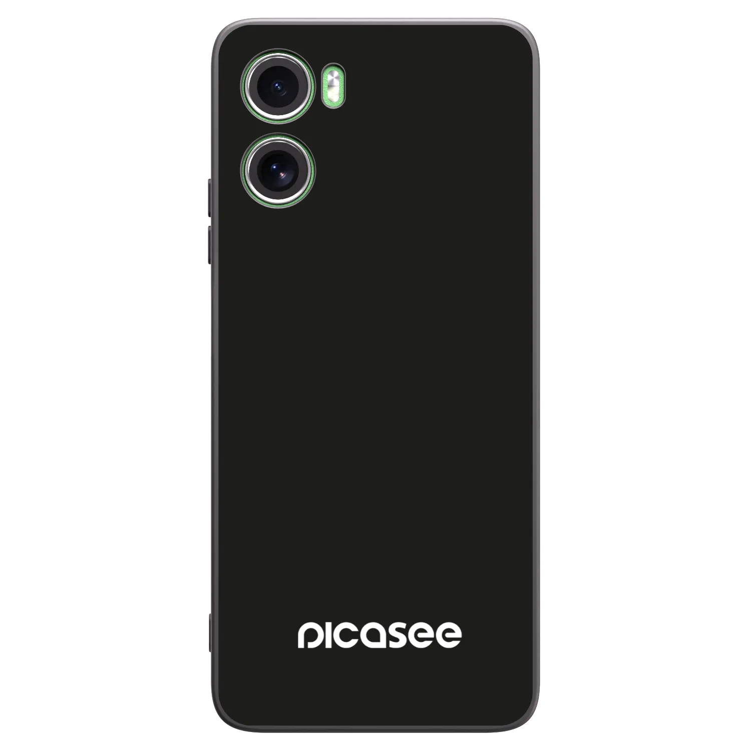 Picasee silikonski črni ovitek za Motorola Moto G06 - Picasee