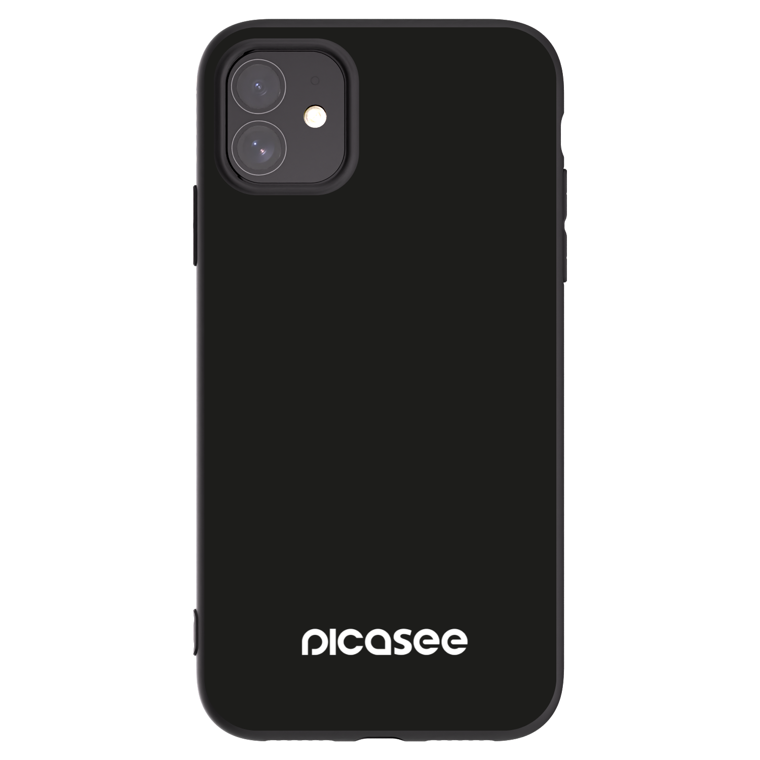 Picasee silikonski črni ovitek za Apple iPhone 11 - Picasee