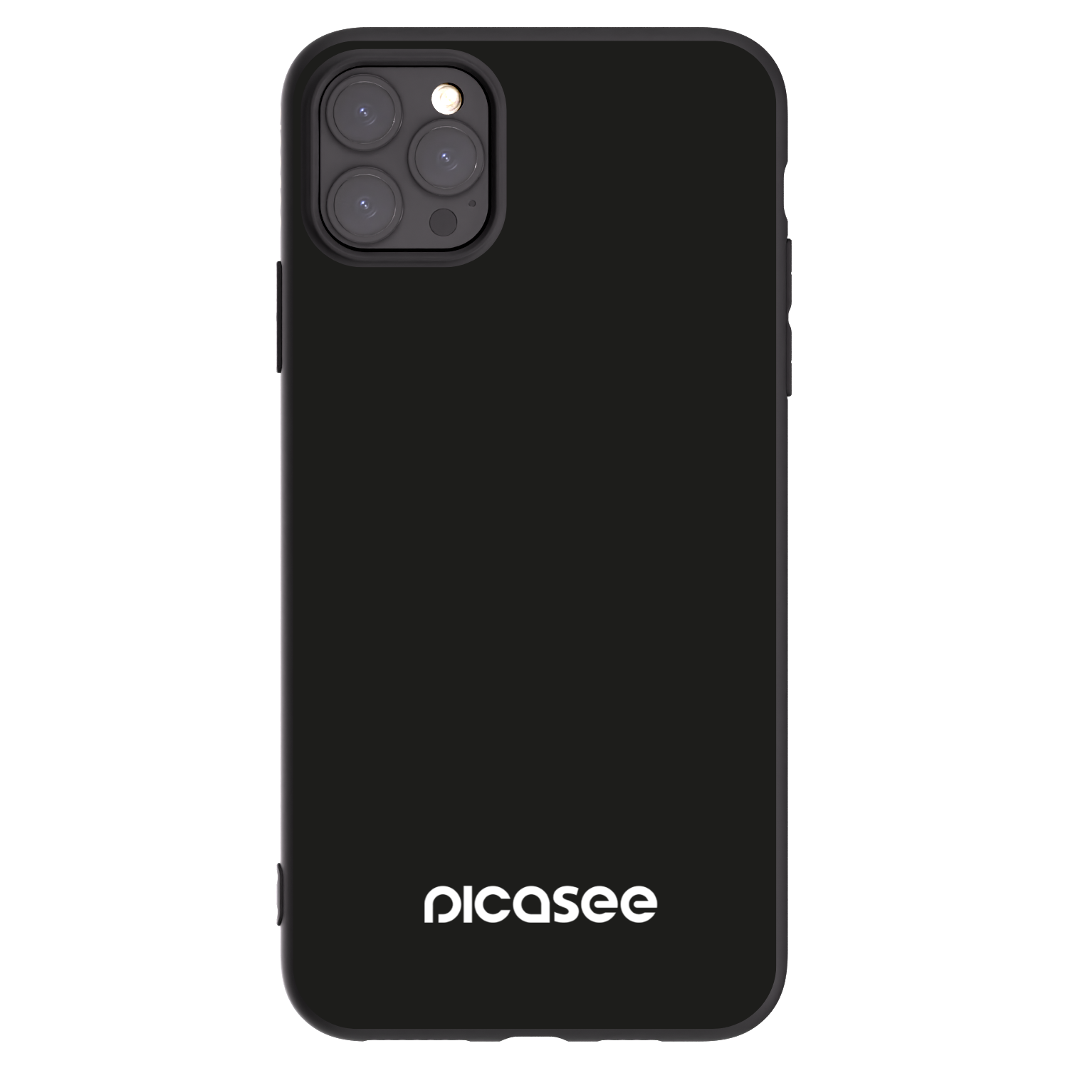Picasee silikonski črni ovitek za Apple iPhone 11 Pro Max - Picasee