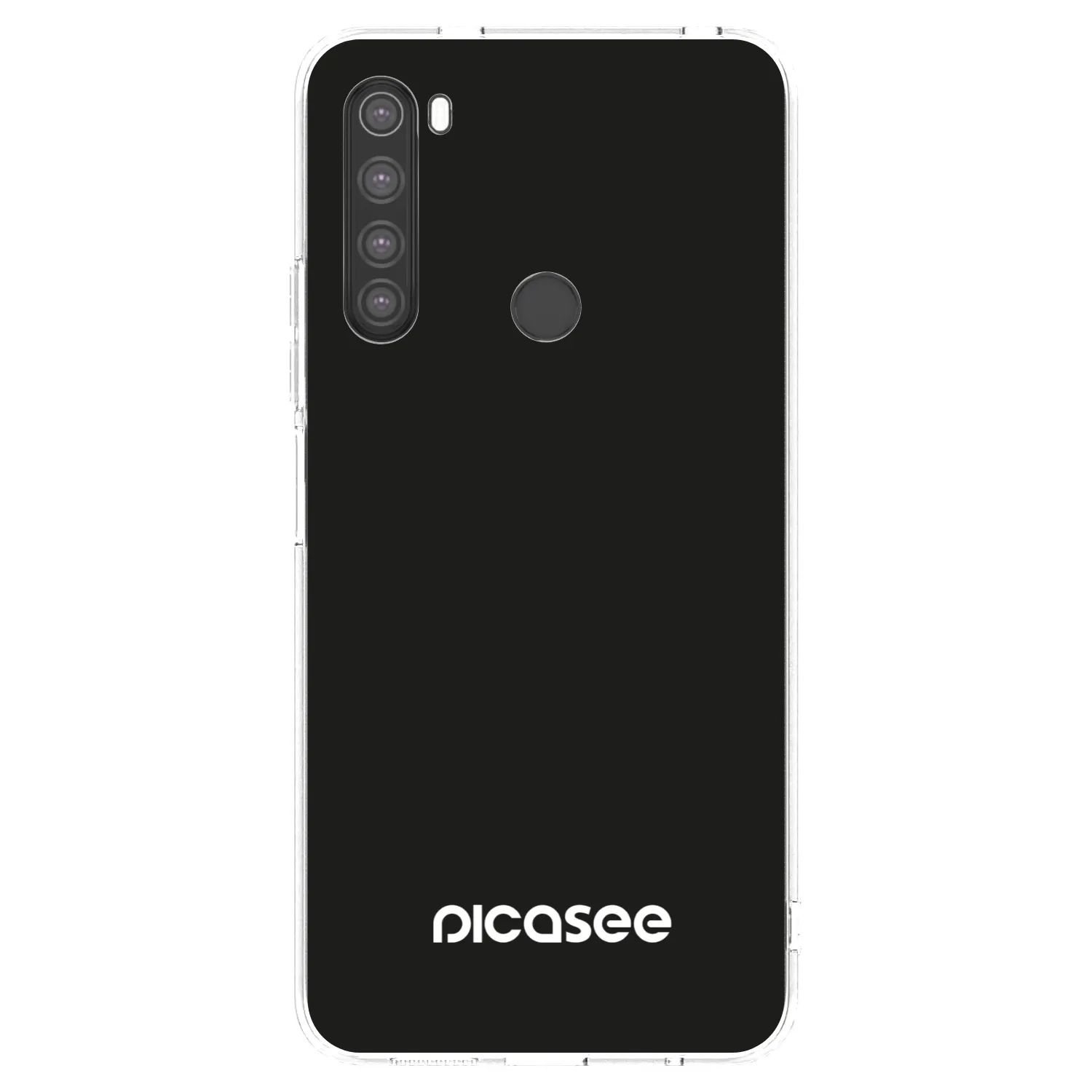 Picasee silikonski prozorni ovitek za Xiaomi Redmi Note 8 - Picasee