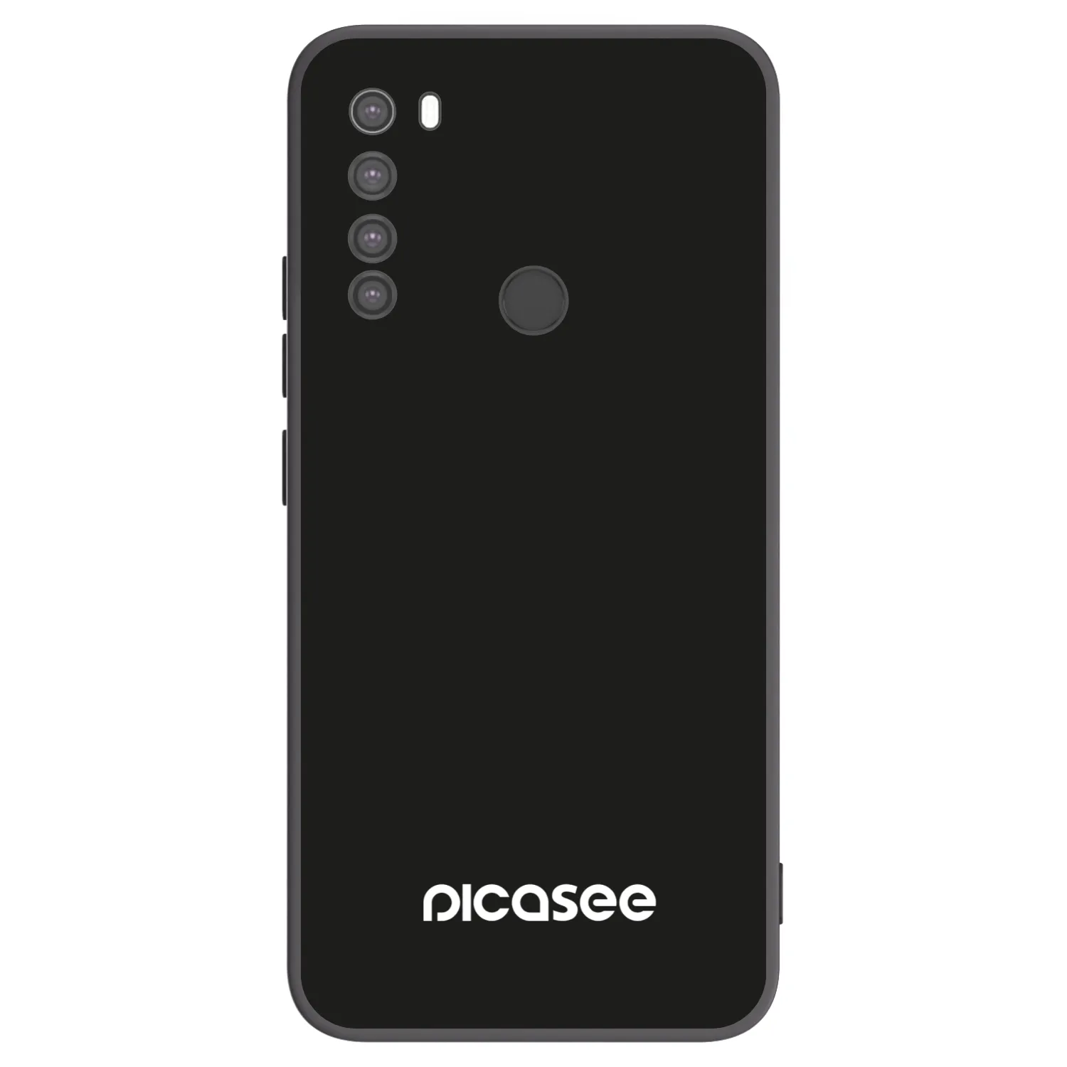 Picasee silikonski črni ovitek za Xiaomi Redmi Note 8 - Picasee