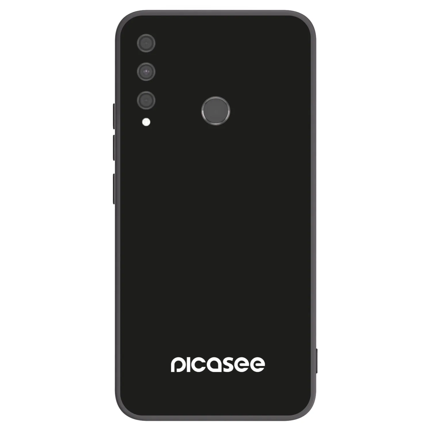 Picasee silikonski črni ovitek za Huawei P40 Lite E - Picasee