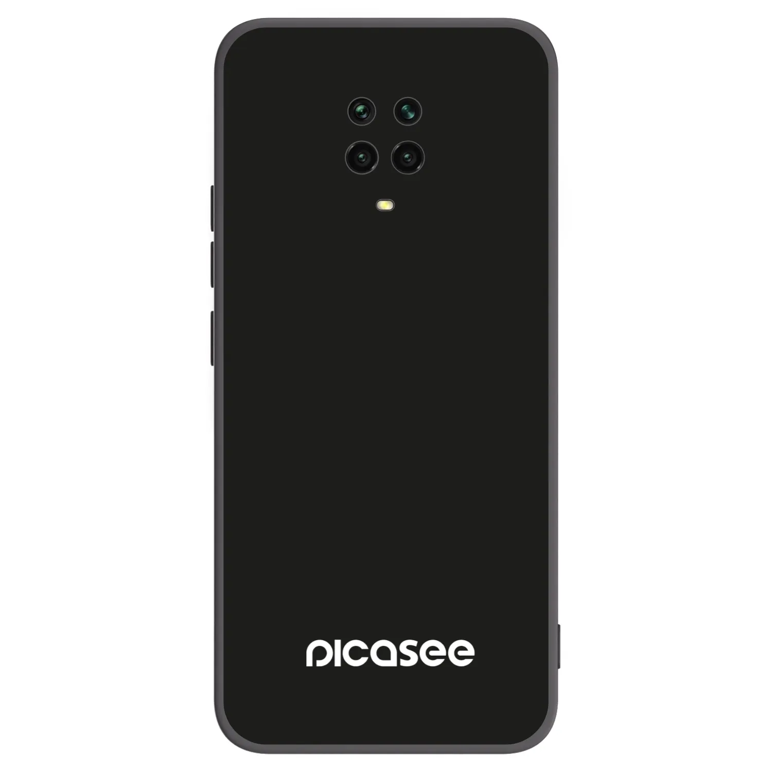 Picasee silikonski črni ovitek za Xiaomi Redmi Note 9 Pro - Picasee