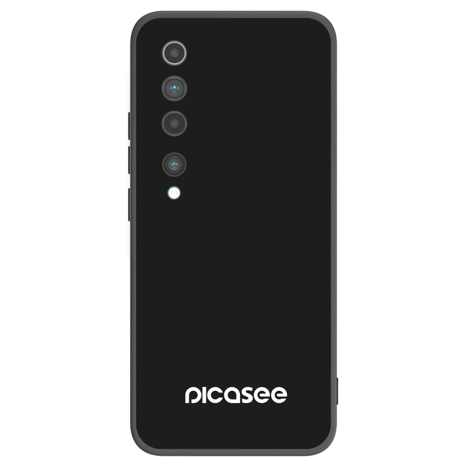 Picasee silikonski črni ovitek za Xiaomi Mi 10 - Picasee