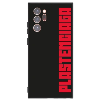 Picasee silikonski črni ovitek za Samsung Galaxy Note 20 Ultra - Plastenciaga