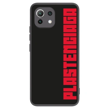 Picasee silikonski črni ovitek za Xiaomi Mi 11 Lite - Plastenciaga