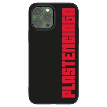 Picasee silikonski črni ovitek za Apple iPhone 13 Pro Max - Plastenciaga